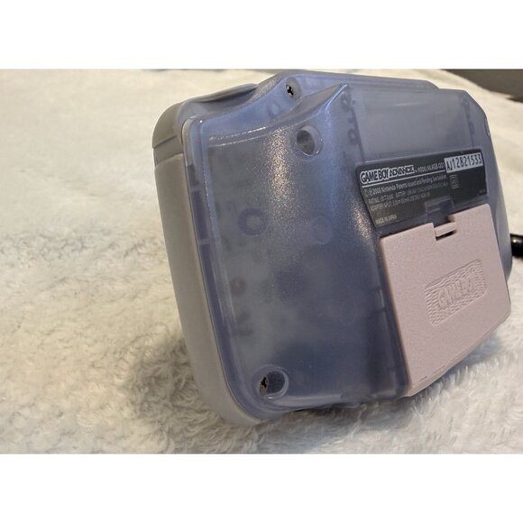 Nintendo Game Boy Advance GBA Console AGB-001 - Glacier - 100% OEM Tested WORKS - Picture 8 of 13